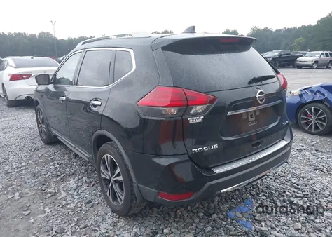 2017 Nissan Rogue Sl z USA, uszkodzony, nr VIN JN8AT2MV1HW013818